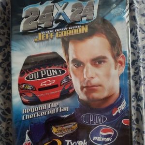 NIP 24X24 Wide Open With Jeff Gordon DVD.